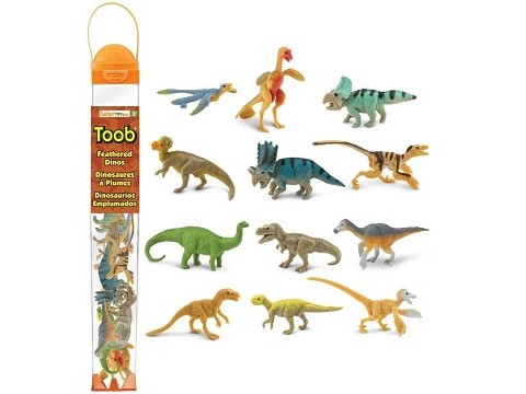 Tubo TOOB® Dinosauri Piumati Tubo TOOB® Dinosauri Piumati