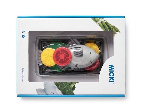 Set Giocattolo Tegame con Pesce e Verdure Set Giocattolo Tegame con Pesce e Verdure