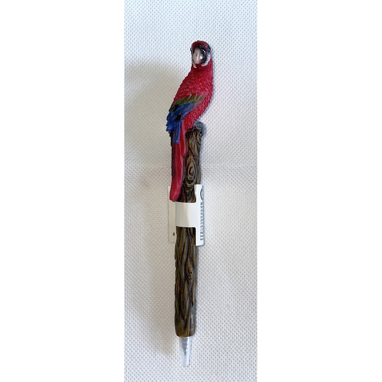 Edilio Parodi Pappagallo, pappagallo, pappagallo ara, penna pappagallo, penne 3d, penne animali, uccelli