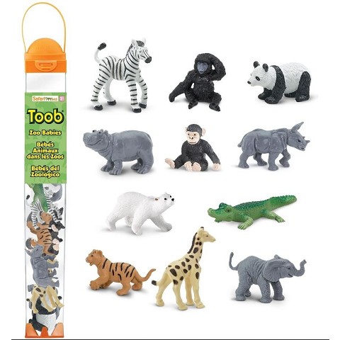 Tubo TOOB® Cuccioli dello Zoo